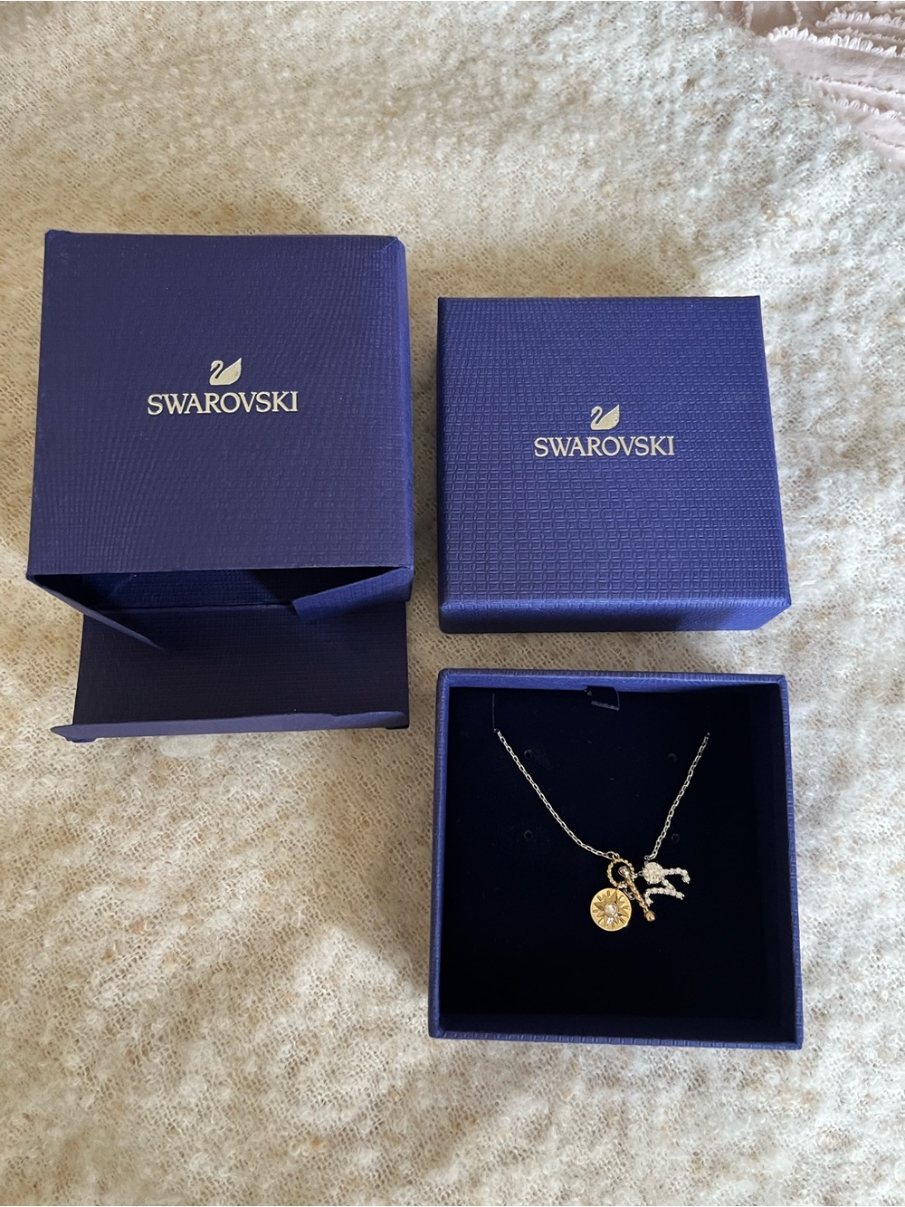 Swarovski capricorn necklace